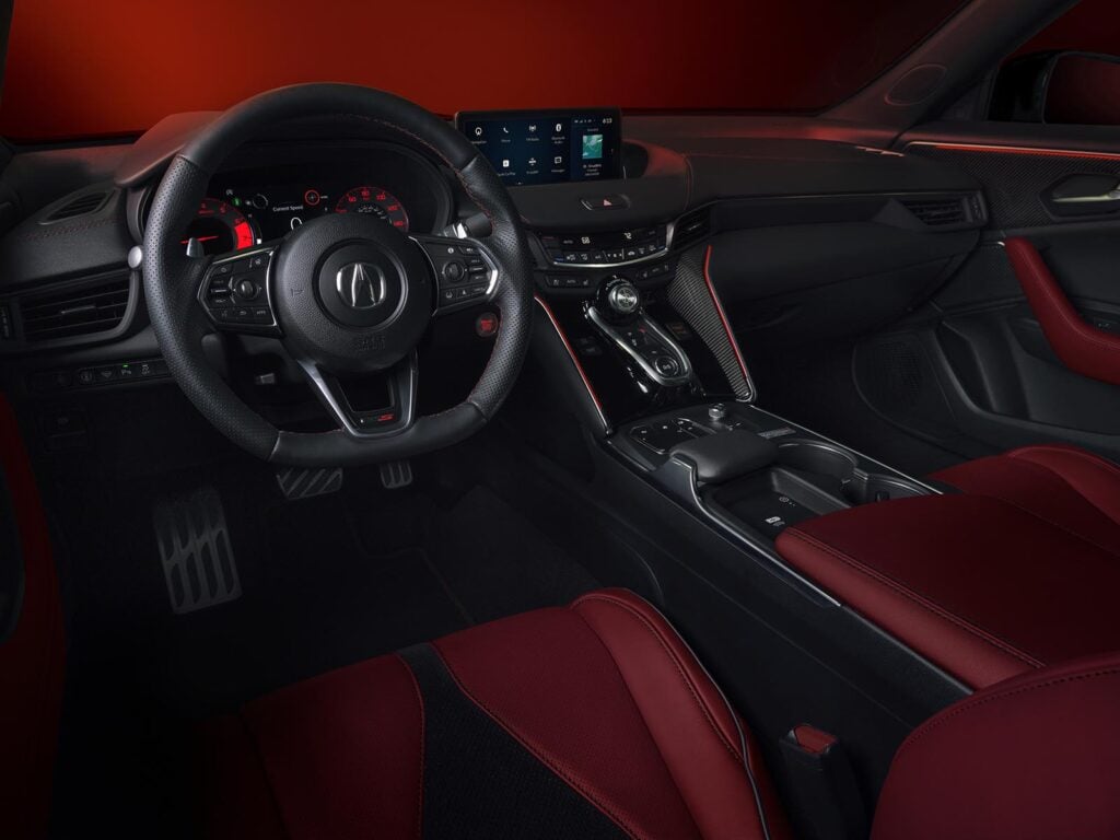 Interior Acura TLX Type S PMC 