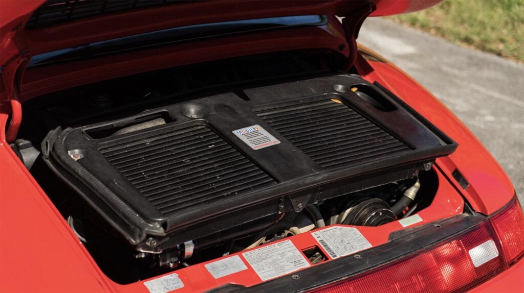 Engine bay for Porsche 993 Turbo