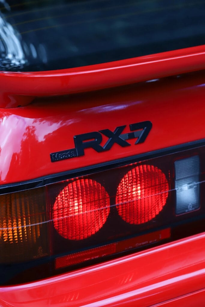 Mazda RX7 FC badge