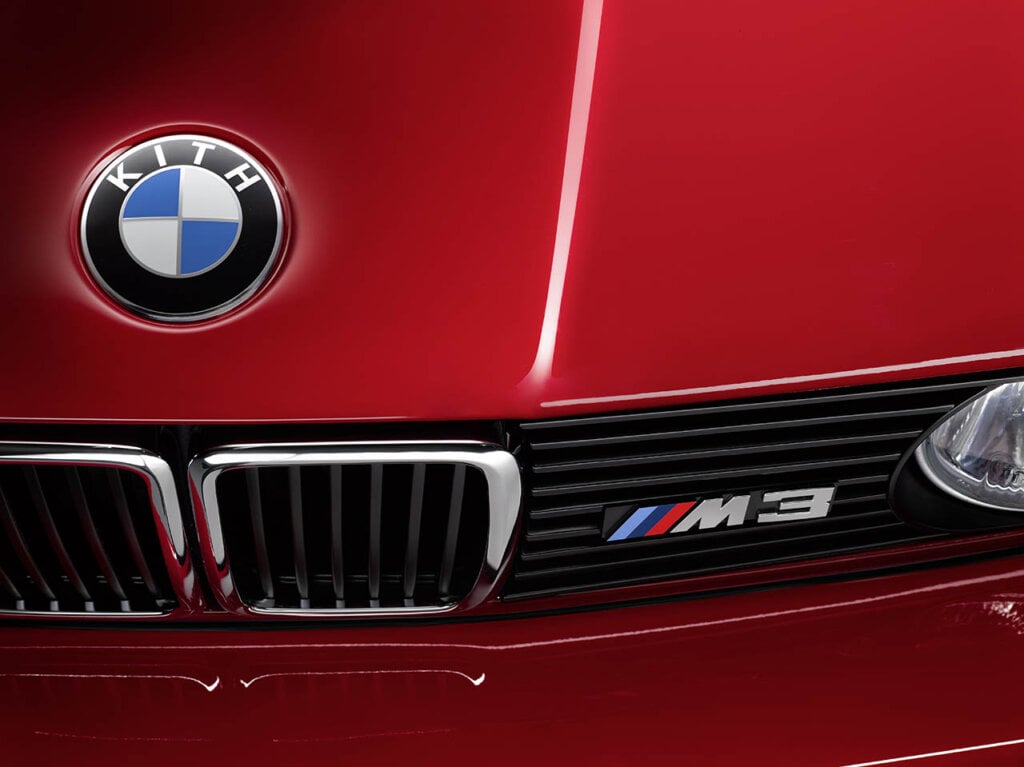 red bmw m3 front grill