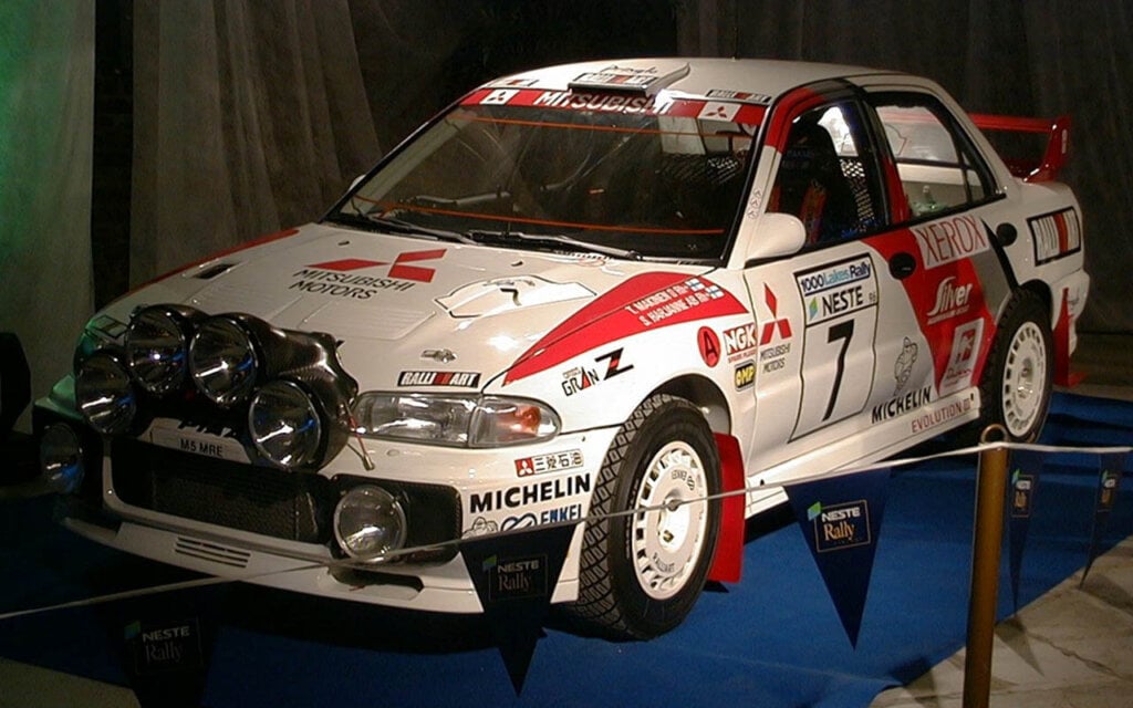 Tommi Mäkinen's 1996  Mitsubishi Lancer Evolution III