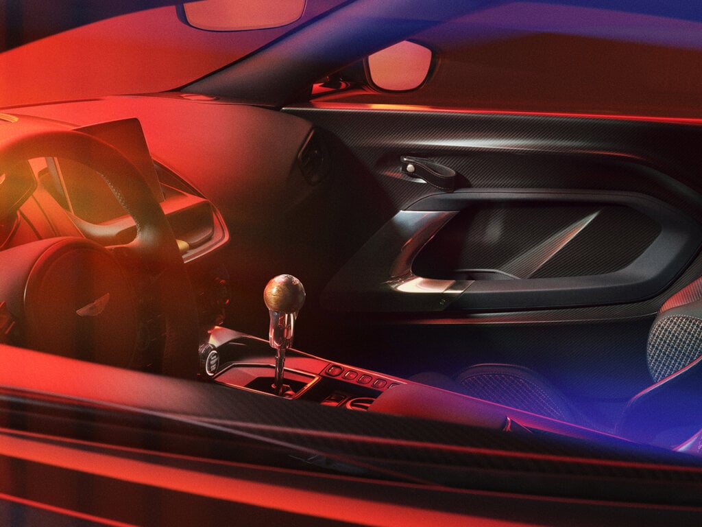 interior of the Valour with manual transmission