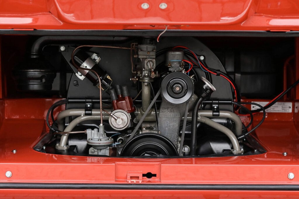 Restored Engine of a type 2 bus