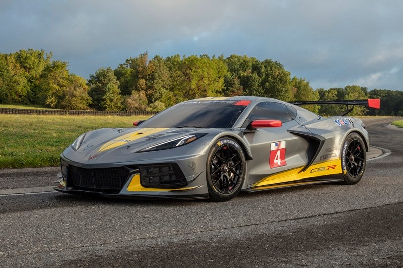 race livery inspired C8