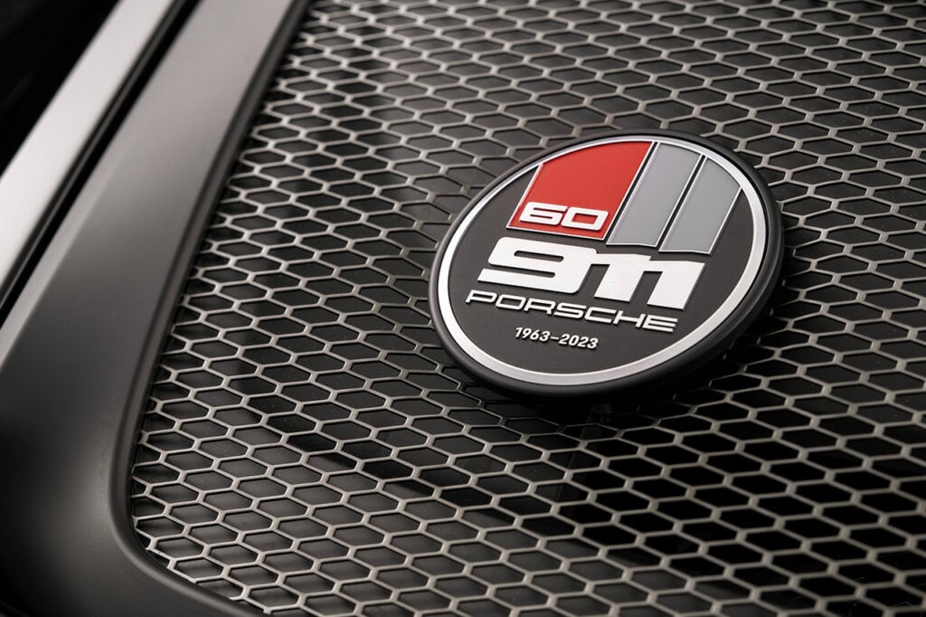 911 badging for Porsche special edition vehicle