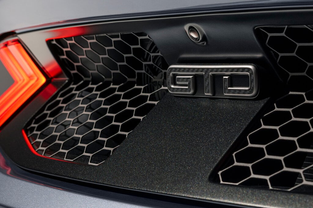 GTD badge with hexagon grill
