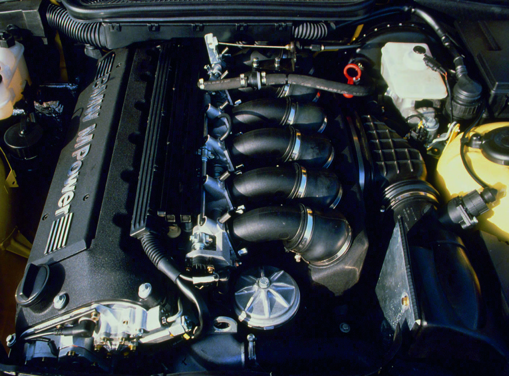 engine of an e36 model