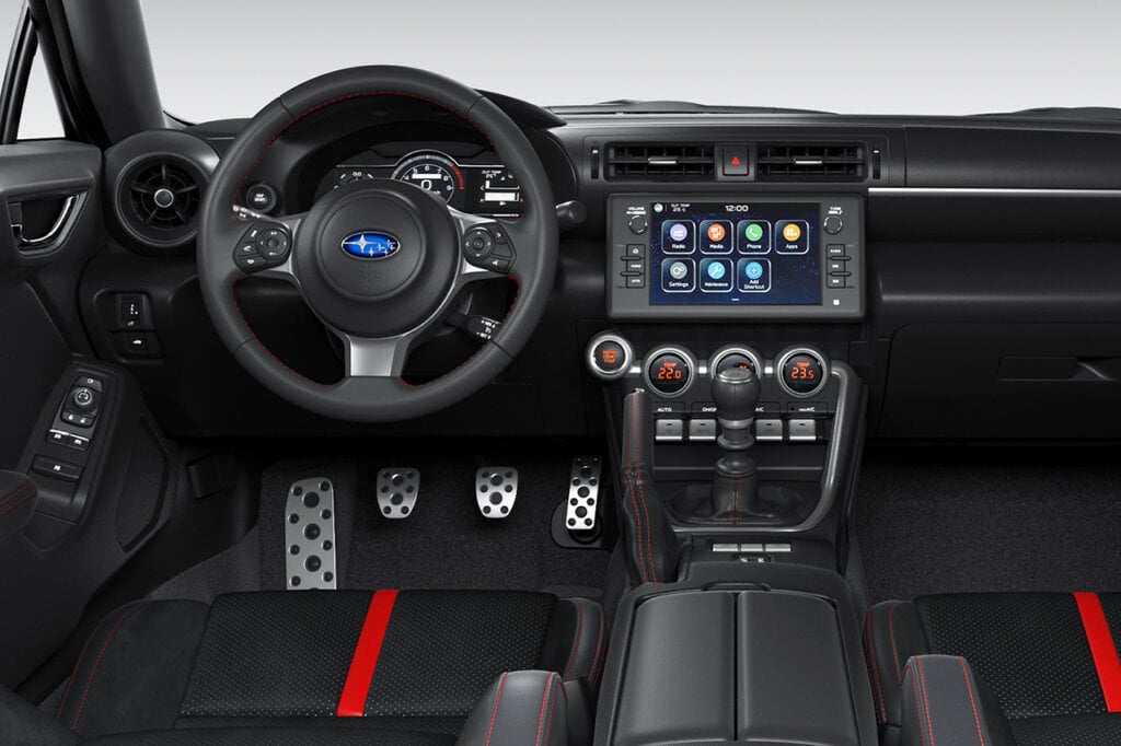 Subaru BRZ Togue interior detailed shot