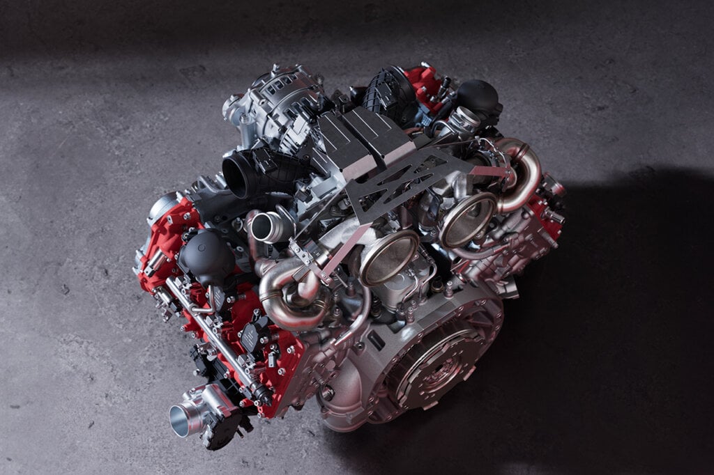 V6 Engine for the Ferrari 296 Challenge